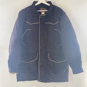 Outback Trading Company Down Fill Rancher Jacket Winter Puffer Western Yoke XL L